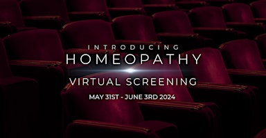 Imagem principal do evento Introducing Homeopathy - Virtual Film Screening