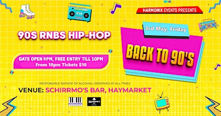 Get Jiggy with It: Back to the 90s Party! Free Entry till 10pm