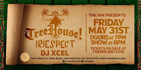 TREEHOUSE!  &  IRIESPECT  -  LIVE IN CONCERT @ THE INN