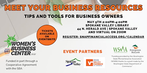 Primaire afbeelding van Meet Your Business Resources: Tips and Tools for Business Owners