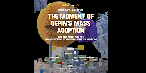 Imagem principal do evento DePIN的Mass Adoption时刻（1783DAO Hong Kong )