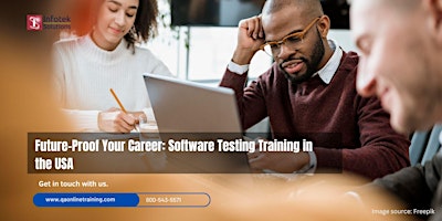 Imagem principal do evento Software Testing Classroom & Online Training USA: Free demo class