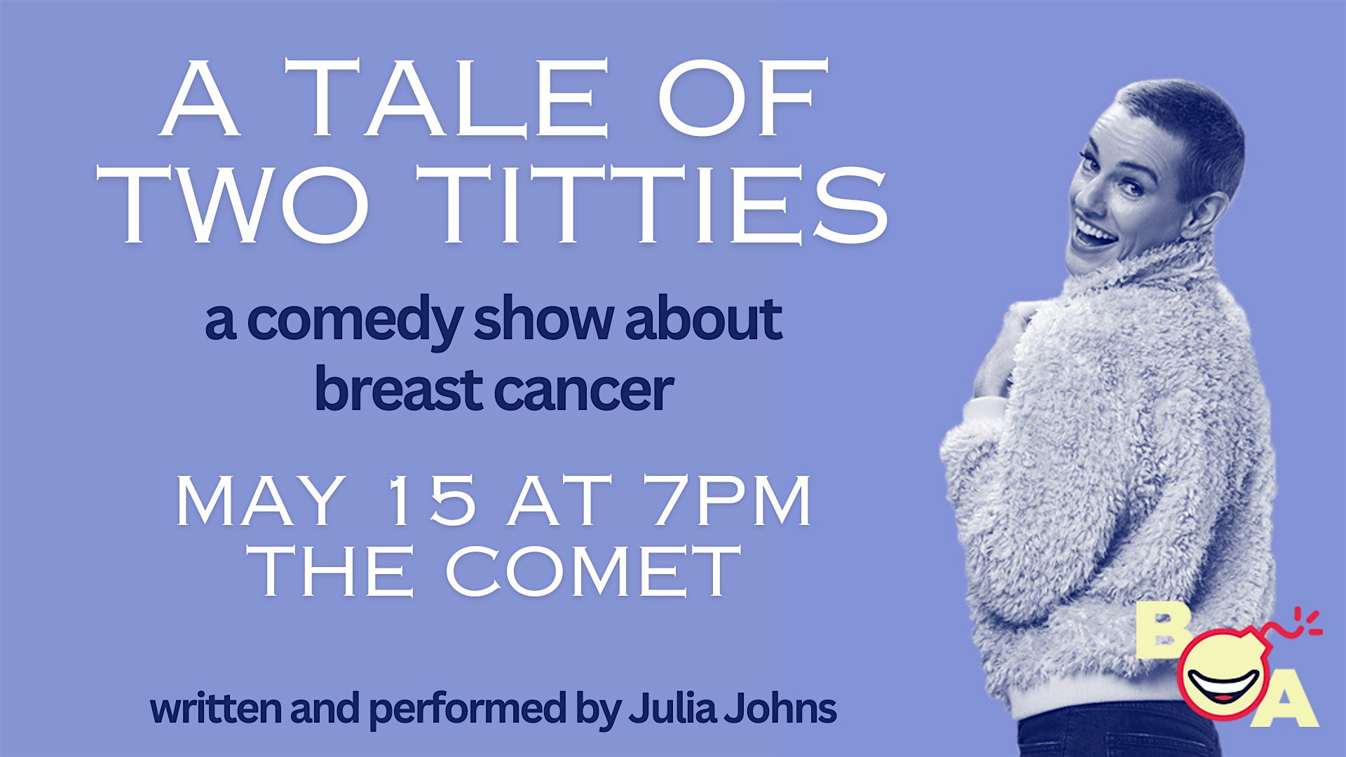Julia Johns - A Tale of Two Titties | Comedy At The Comet