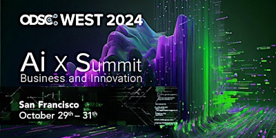 Imagem principal do evento Ai X Generative AI  Summit | ODSC West 2024