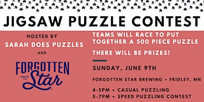 Forgotten Star Brewing Jigsaw Puzzle Contest primary image