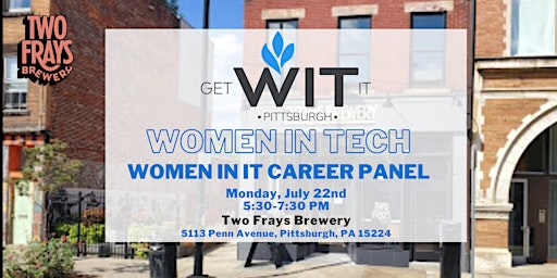 Pittsburgh getWITit: Women in IT Leadership Career Panel primary image