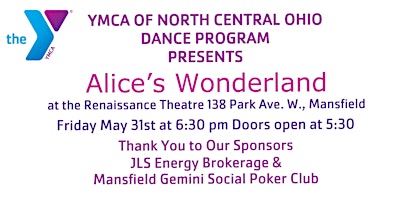 Primaire afbeelding van YMCA NCO Dance Recital Alice's Wonderland