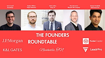 Hauptbild für Founders Roundtable and Happy Hour