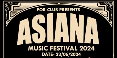 ASIANA MUSIC FESTIVAL 2024 primary image