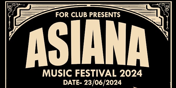 ASIANA MUSIC FESTIVAL 2024