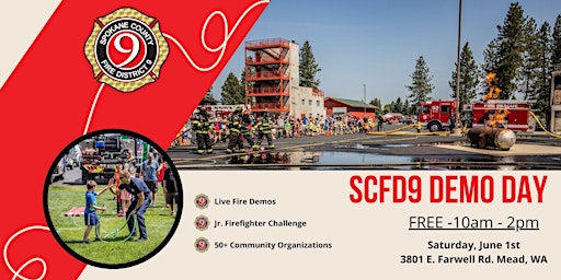 Imagem principal do evento Spokane County Fire District 9 - DEMO DAY