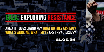 Imagem principal do evento Gaza: Exploring 'Resistance'