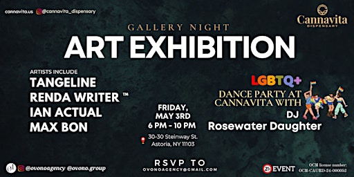 ART EXHIBITION + DANCE PARTY primary image