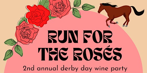 Immagine principale di Run for the Rosés: a Derby Day Pink Wine Party 