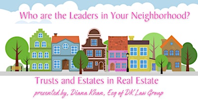 Imagem principal do evento Who Do You Trust, Estates in Real Estate