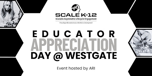 Image principale de SCALE K-12 Educator Appreciation Day