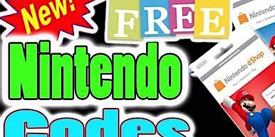Free Nintendo eShop Gift Card Codes ✧ How To Get Free Nintendo eShop Gift Card Codes Generator 2024$ primary image