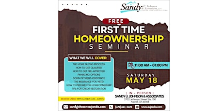 First Time Homeownership Seminar