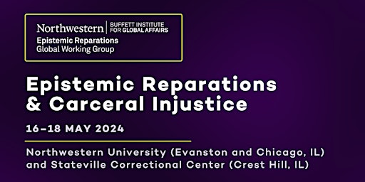 Epistemic Reparations and  Carceral Injustice  primärbild