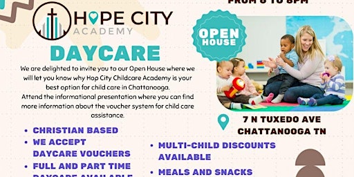 Imagem principal do evento Hope City Academy Open House