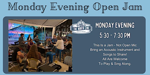 Monday Evening Open Jam primary image