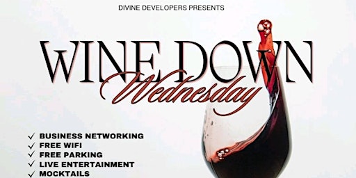 WINE DOWN WEDNESDAY'S Networking Mixer primary image