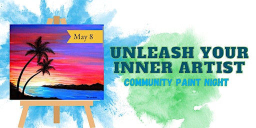 Primaire afbeelding van Unleash Your Inner Artist - Paint Night - Hosted by Community Living Algoma