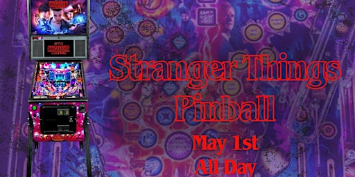 Imagen principal de Stranger Things Pinball Launch