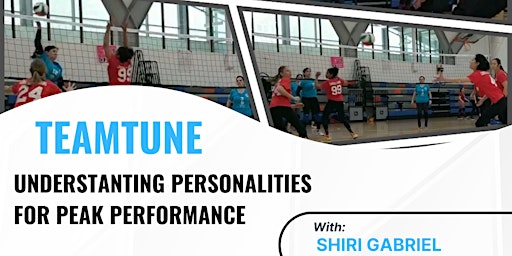Imagem principal do evento "TeamTune: Understanding Personalities for Peak Performance"