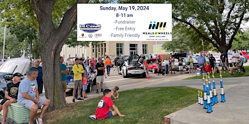 Primaire afbeelding van 38th Annual Wheels for Meals Car Show & Fundraiser
