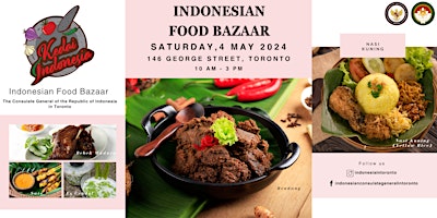 Primaire afbeelding van Indonesian Food Bazaar 2024: Taste of Indonesian Food in Spring Season