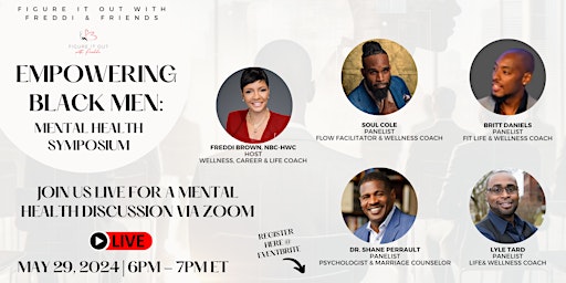 Imagen principal de Empowering Black Men: A Mental Health Symposium