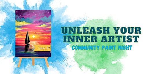 Imagem principal do evento Copy of Unleash Your Inner Artist - Paint Night - Hosted by CLA - Event 3