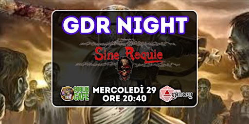Imagem principal do evento GDR Night  - Sine REquie