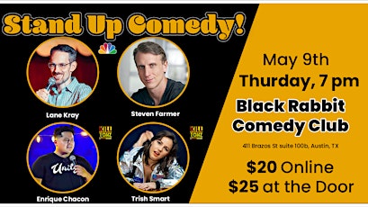 Black Rabbit Comedy Club: Thursday Night Showcase