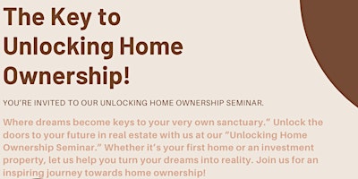 Imagen principal de The Key to Unlocking Home Ownership