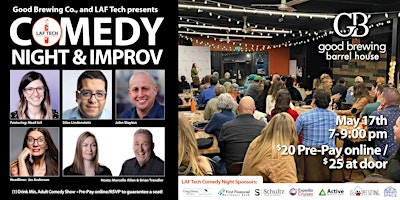 COMEDY NIGHT and IMPROV with LAF Tech primary image