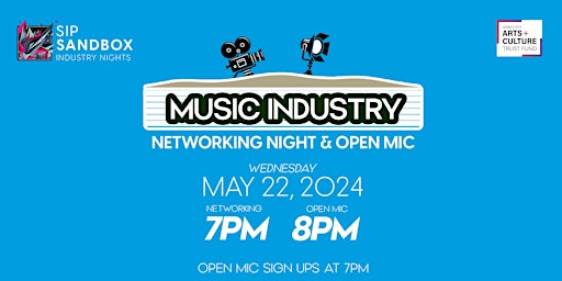 Immagine principale di Sip Sandbox: Music Industry Networking Event 