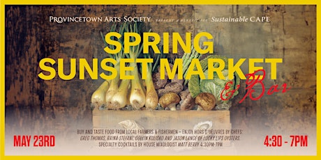 Spring Sunset Market & Bar at The Mary Heaton Vorse House