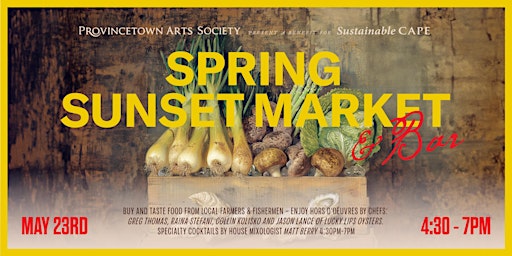 Spring Sunset Market & Bar at The Mary Heaton Vorse House primary image