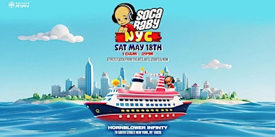 SOCA BABY BOAT CRUISE NYC ( Saturday, May 18 · 10am) primary image