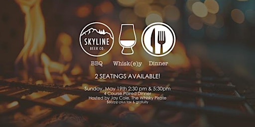 Imagem principal do evento BBQ Whisk(e)y Dinner with the Whisky Pirate
