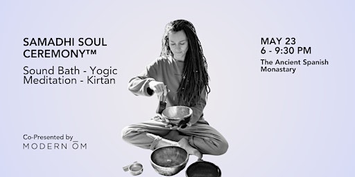 Imagem principal do evento SAMADI: Sound Bath - Yogic Meditation - Kirtan