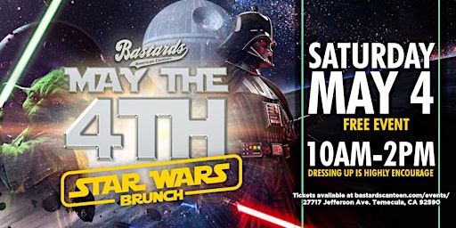 Image principale de May the 4th: Star Wars Brunch