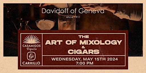Imagem principal do evento Exploring the Art of Mixology and Cigars