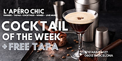 Hauptbild für Cocktail de la Semana + Tapa Gratis en L'ap´ero Chic