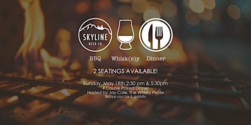 BBQ Whisk(e)y Dinner with the Whisky Pirate primary image