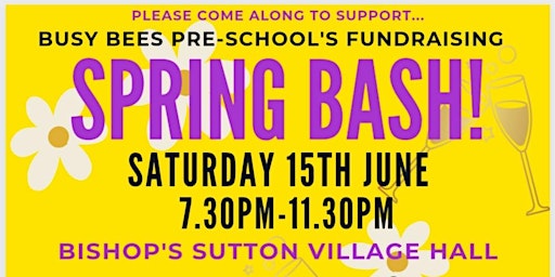 Busy Bees's Fundraising Spring Bash! primary image