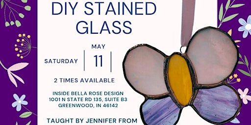 Imagen principal de Stained Glass Butterfly Class- PM