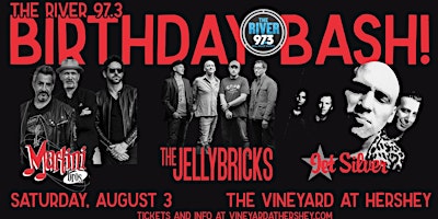 Primaire afbeelding van The River  97.3 FM  Birthday Bash at The Vineyard at Hershey